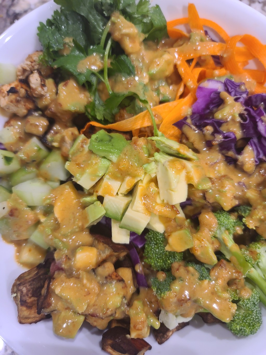 Oil Free Vegan Buddha Bowl