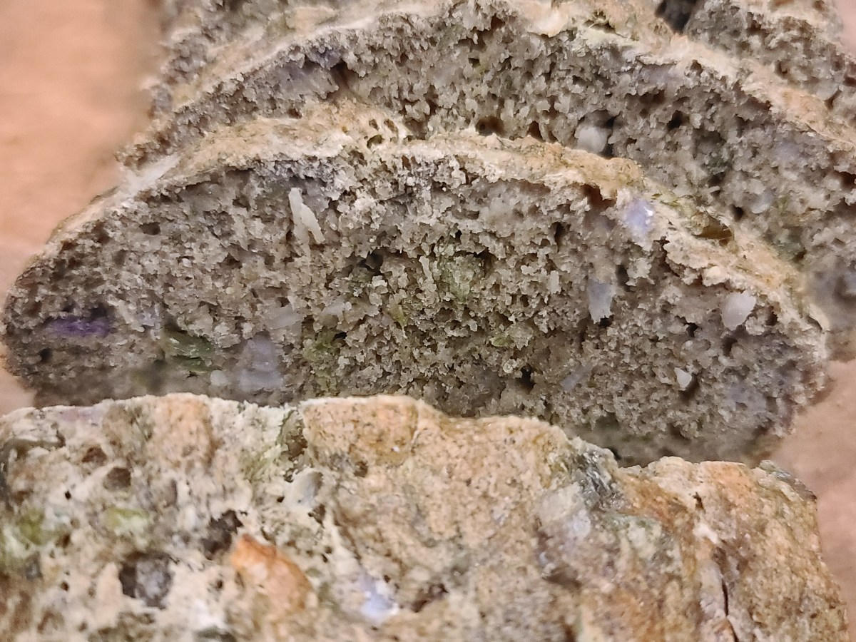 Oil free vegan Masala Khara (spicy)&nbsp;bread